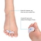 thumbnail image 3 of Separadores para enderezar dedos en martillo para aliviar el dolor de juanetes, hallux valgus, dedos torcidos y superposición, 3 of 11