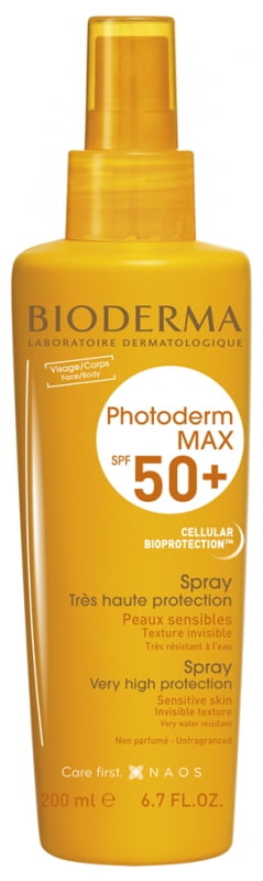 Ass Latter Monetære Bioderma Photoderm Max SPF 50+ Spray 200ml (6.7 fl.oz.) - Walmart.com