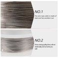 thumbnail image 4 of Fishing Wire Line Steel Wire Rope for Outdoor Use 1Set with Sleeves, 4 of 5