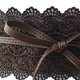 thumbnail image 2 of Elegante cinturón de cintura decorativo cómodo cinturón ancho de encaje para de mujer Café Zulema Cintura ancha de encaje., 2 of 7