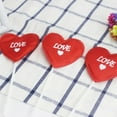 thumbnail image 5 of KAKOWELY 24 adornos para tartas con forma de corazón, románticos y románticos para San Valentín, para bodas y fiestas., 5 of 5