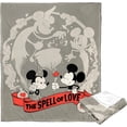 thumbnail image 2 of Mickey Mouse Silk Touch Throw Blanket, 50" X 60", Spell Of Love, 2 of 5