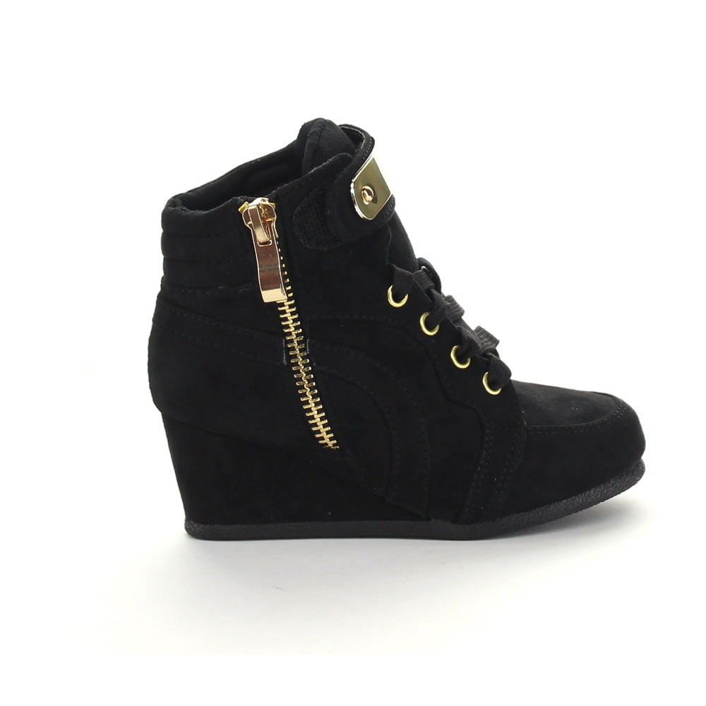 kids wedge sneakers
