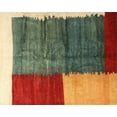 thumbnail image 1 of Ahgly Company Machine Washable Indoor Rectangle Contemporary Brass Green Area Rugs, 2' x 4', 1 of 7