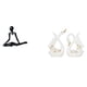 thumbnail image 1 of Estatua De Cisne Pensador Abstracto Creativo, Figura Decorativa, Escultura De Animal De Cerámica única Y Elegante, Adorno De Escritorio Para La Entrada, Dormitorio, Estantería, Armario,, 1 of 8