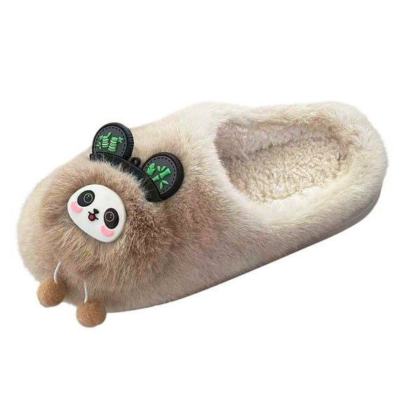 Gaexia Womens Slippers Size 10,Cute Slippers for and Warm Home Shoes for Fall and Winter,Outdoor Slippers
