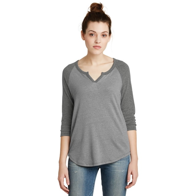 Playera alternativa para mujer Outfield Vintage Jersey X-Large Smoke Grey & Vintage Ropa alternativa 05060BPSVIXL