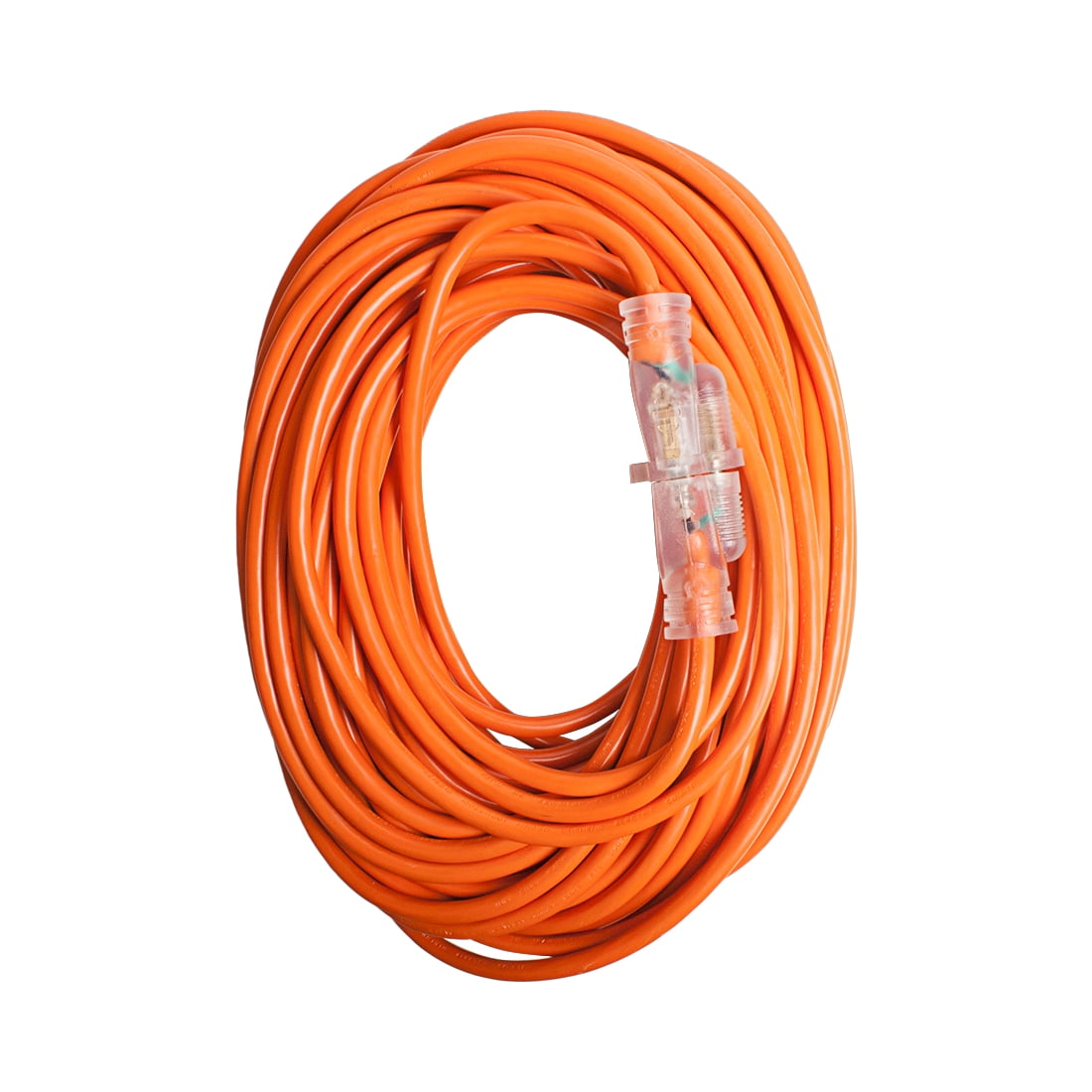 Outdoor MediumDuty Lighted US Power Extension Cord 13A 16AWG SJTW 100Ft Walmart Canada