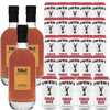 Nkd Distillery Whiskey Alternative Premium Non-Alcoholic Spirit 750 ML Bottles w Owen’s Mixers Ginger Beer 8.2 OZ Cans - Perfect for Mocktails - A