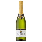Andre Champagne Brut Sparkling White Wine, California, 750ml Glass Bottle, 10.5% ABV