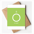 thumbnail image 1 of Chestry Elements Period Table Chalcogens Element Oxygen O Greeting Cards You are Invited Invitations, 1 of 3
