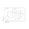 thumbnail image 2 of Colorado Buffaloes Primary Logo Tailgater Stencil, 2 of 2