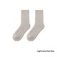 thumbnail image 3 of Sonducket 1 par de calcetines de tubo medio para mujer, cálidos, transpirables, cómodos, suaves, lavables, para deportes de trabajo, Medias Gris claro, 3 of 6