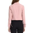 thumbnail image 3 of INSPIRE CHIC Women's Elegant Open Front Cardigan Jacket Work Office Cropped Blazer, 3 of 6