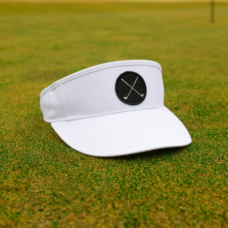 Signatures Golf Clubs Visor White Adult Cooling 9x7.25x4