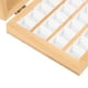thumbnail image 5 of GOOHOCHY Paleta de acuarelas de viaje, bandeja para mezclar acuarelas, paleta de acuarelas de madera, paleta de acuarelas vacía, 24 cuadrículas, 5 of 8