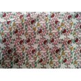 thumbnail image 4 of oneOone Cotton Silk Fabric Leaves & Floral Block Printed Craft Fabric BTY 42 Inch Wide, 4 of 4