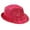 Hot Pink, variant on SUXIAN Children Performance Hat Universal Fashion Top Hat Solid Color Sequin Jazz Hat Stage Hat for Magic Shows Girls Winter Hats Gold One Size