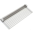 thumbnail image 1 of Égouttoir à Vaisselle Enroulable Polyvalent (Gris Chaud, Grand), 1 of 7