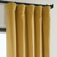 thumbnail image 6 of HPD Half Price Drapes Aztec Gold Heritage Plush Velvet Room Darkening Curtains for Bedroom & Living Room Curtains (1 Panel), Window Curtains 96 inches long, Rod Pocket Curtains,50W X 120L, 6 of 12