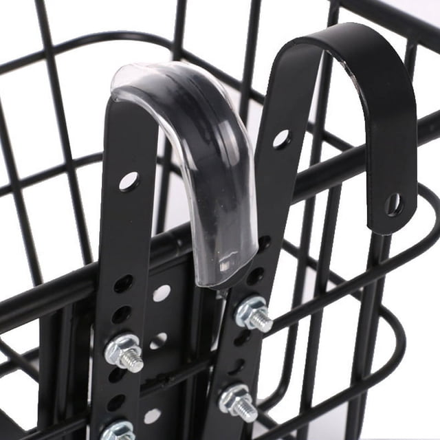 Bike Basket Bicycle Basket Bicycle Front Basket Detachable Bike Basket Hanging Bike Basket Hanging Bold Bicycle Basket Electric Vehicle Adjustable Front Frame Basket