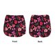 thumbnail image 3 of Balery Various pink and red Bow knots Pantalones cortos deportivos para mujer con forro y dos bolsillos, elásticos, para entrenamiento, gimnasio, yoga-Medium, 3 of 7