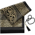 thumbnail image 1 of Muslim Prayer Rug with Prayer Beads - Prayer Mat - Prayer Rug - Prayer Matt Islam - Islamıc Prayer Mat - Travel Prayer Mat - Tasbih Prayer Beads - Islamic Gifts - 99 Prayer Beads Included (Black), 1 of 6