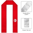 thumbnail image 2 of Tunisia Flag Graduation Stole Graduate Shawl Sash Scraf Gift For Abroad Student International Study (Square), 2 of 6