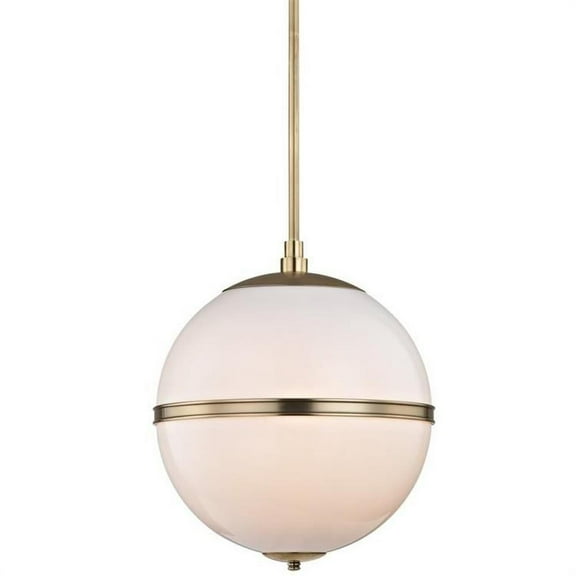 Three Light Mini Chandelier in Classic Style 16 inches Wide By 22 inches High-Aged Brass Finish Bailey Street Home 49-Bel-2320598