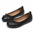 thumbnail image 3 of Rexoro Women Ballet Flats Elastic Round Toe Bow Foldable Dance Shoes Comfort Casual, 3 of 7