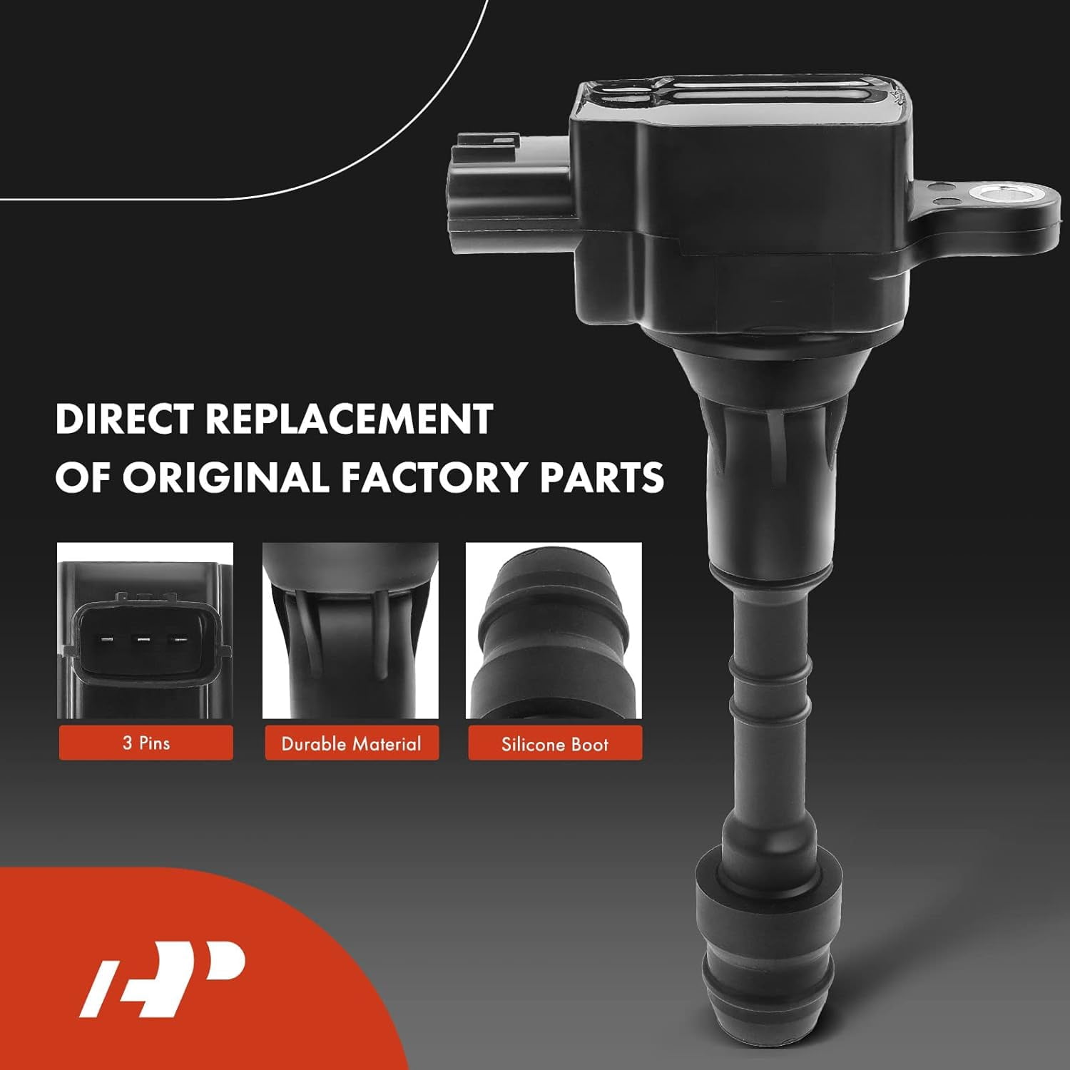 A-Premium Set of 8 Ignition Coil Pack and Iridium Spark Plugs Compatible with Nissan Titan 2004-2007 Armada 2005-2006 Pathfinder Armada INFINITI QX56 5.6L
