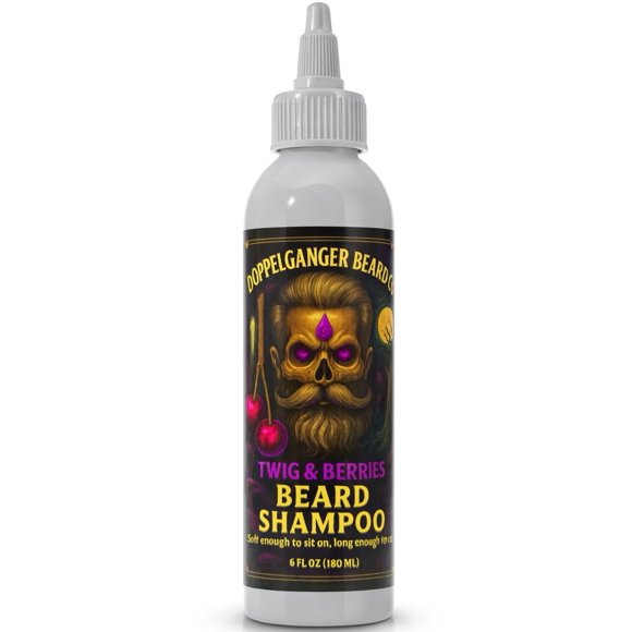 Champú para barba Doppelganger Beard Co. Twig & Berries 180 ml