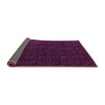 thumbnail image 2 of Ahgly Company Indoor Round Abstract Pink Modern Area Rugs, 6' Round, 2 of 4