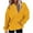 Yellow, variant on Women's Polka Dot Print Drawstring Hooded Sweatshirt with Pocket, Soft Breathable Long Sleeve Casual Pullover for Spring Autumn Streetwear, Beach Vacations and Daily Fashion Blue L