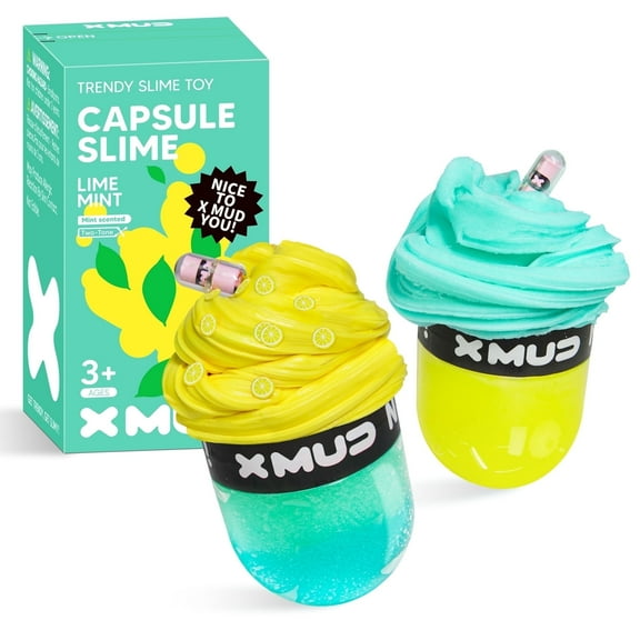 XMUD Capsule Slime Lime Mint Stress Reliever, 1 Count