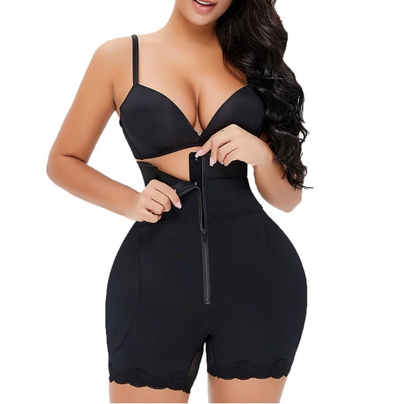 AOOCHASLIY Shapewear for Women Women's High Waist Alterable Button Lifter Hip And Hip Tucks In Pants