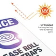 thumbnail image 6 of Please Roll All Straps Before Turning In Sign, ANSI Notice Sign, 24x36 Corrugated Plastic, 6 of 7