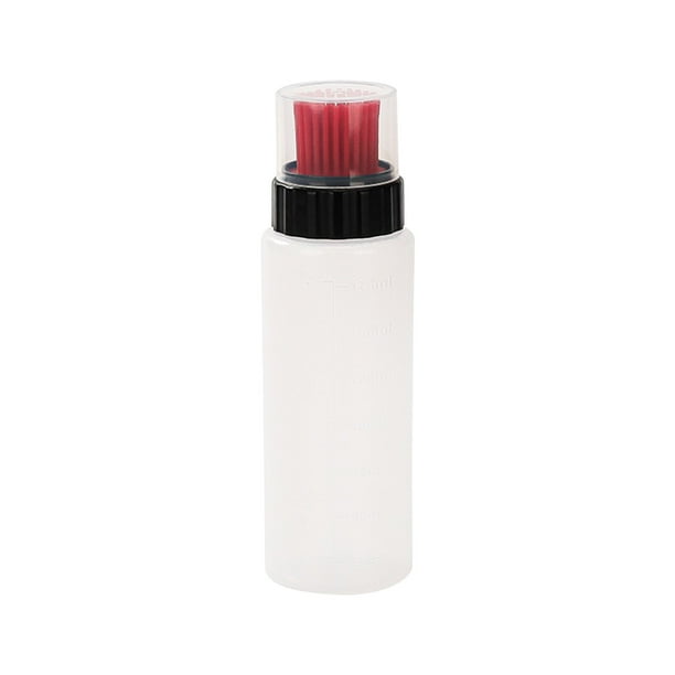 Botella Dispensadora De Aceite, Con Cepillo De Silicona a Presin, Porttil, Apta Para Uso Alimentario, Para Barbacoa Al Aire Libre, Con Escala, 113 G, Para Asar, Acampar Y Hacer Picnics, Ukhbmc