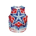thumbnail image 3 of Xmyrz Girls Tank Tops Curved Hem Sleeveless Tie Dye Vest Star Tunic Top Going Out Tops Boys Cute Tops Summer Tops Blouse, 3 of 3