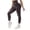 v#39Grey147, variant on Yoga Pants Women High Waist Seamless Workout Stretchy Leggings Relaxed Fit Calf Length Solid Color for Summer Party Night Delicate Trousers,Black,L