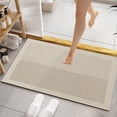 thumbnail image 1 of Isvgxsz Clearance Diatomaceous Earth Stone Bath Mat - Quick Drying Shower Stone Bath Mat for Bathroom & Kitchen, Non Slip Fast Absorbing & Quick Dry Bathtub Mats,That Removes Water, 1 of 7