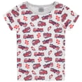 thumbnail image 5 of Cudlie Boys 4-Piece Pajama Set, Short Sleeve Tops and Long Pants PJs, 5 of 5
