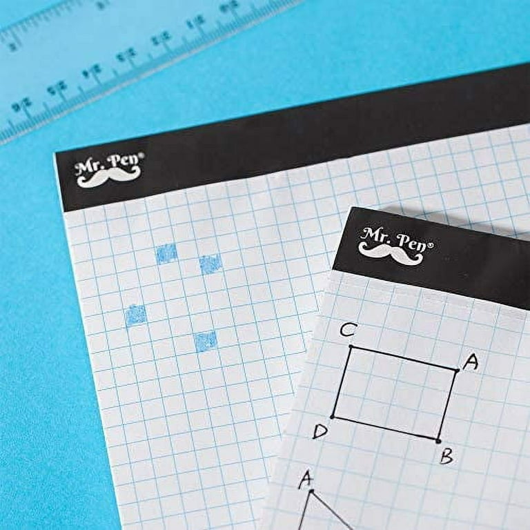  Mr. Pen Graph Paper, Grid Paper, 4x4 (4 Squares per