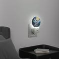 thumbnail image 3 of Light Sensor of LED Night Light, Starry Night Wolf In Van Gogh Style Night Light Plug Into Wall for Kids Room, Bedroom, Bathroom, Kitchen, 3 of 4