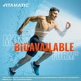 thumbnail image 4 of Vitamatic BCAA Powder – 2:1:1 Instantized Branched Chain Amino Acid – 6000 mg per Serving – L-Leucine, L-Isoleucine & L-Valine – Unflavored – Supports Fitness & Active Lifestyle - 500 Gram, 4 of 9