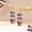 D, variant on USA 250th Anniversary Patriotic Bow Earrings 1776-2026 Acrylic July 4th Party Jewelry,B