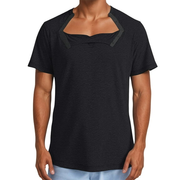 Razzly Shirts for Big Men T Shirts for Men Tall Cat Shirts Fishnet Shirt T Shirt Folder Casual T Shirts for Men Muscle T Shirts for Men Mens Large Tall Shirts Plan T Shirt Short Sleeves(Black,S)