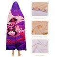thumbnail image 4 of Hazbin Hotel Angel Dust Hooded Blanket Soft Warm Cloak Wearable Blanket Hoodie For Kids Adult Cozy Flannel Fleece Bedding Throw Hooded Blanket, 4 of 7