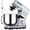 silver, variant on GIMMYFIVE 7.5QT Stand Mixer, 660W 10-Speed Tilt-Head Kitchen Electric Mixer with Stainless Steel Bowl