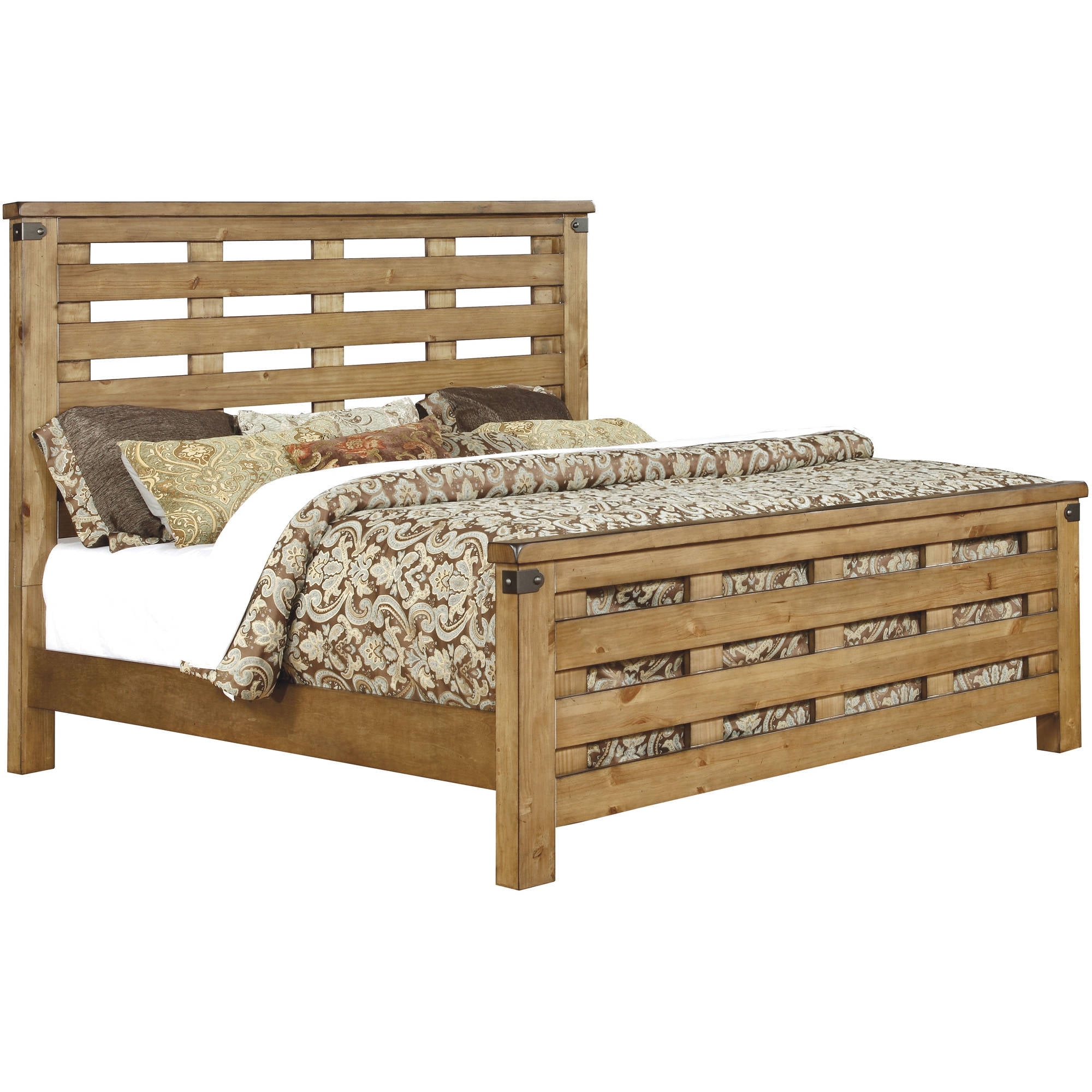Furniture Of America Moira I Cottage Queen Bed Weathered Elm Furniture Of America Moira I Cottage Queen Bed Weathered Elm